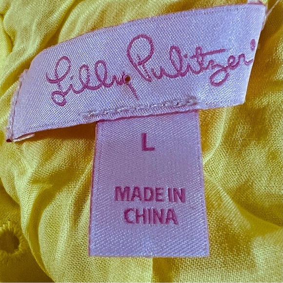 Lilly Pulitzer Indira Eyelet Swing Mini Dress - Picture 10 of 11